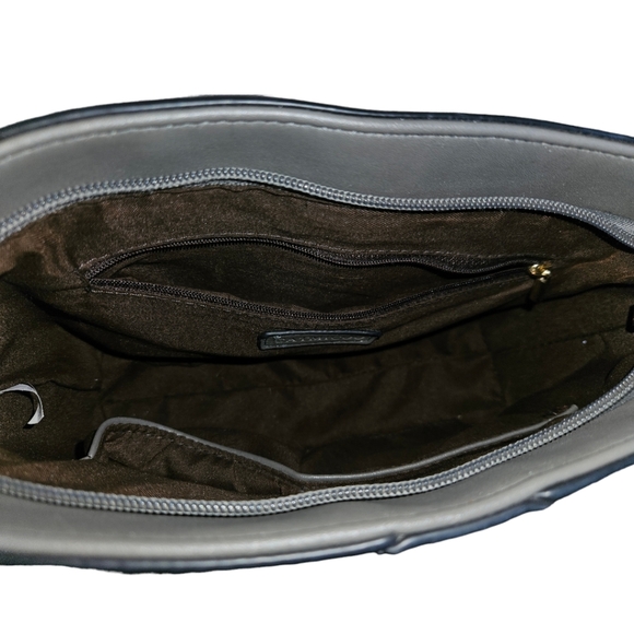 Catmicoo Vegan Leather Buckle Flap Crossbody Adjustable Strap Purse - Picture 3 of 6